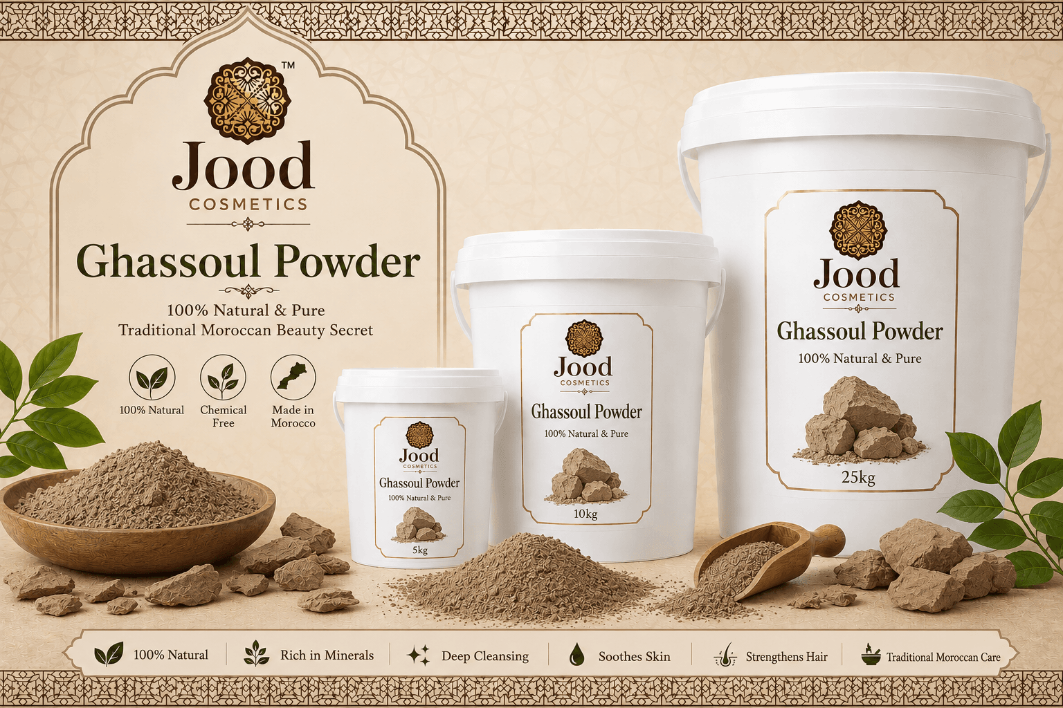 Moroccan Ghassoul Clay Powder